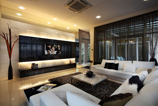 modern living room ideas apartment