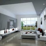 : modern living room ideas grey