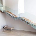 : modern staircase carpet