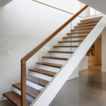 : modern staircase chandeliers