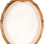 : oval mirror medicine cabinet