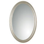 : oval mirror with rope