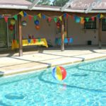 : pool party decorations