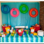 : pool party decorations printable