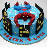 : spiderman cakes for birthday