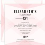 : sweet 16 invitations cheap