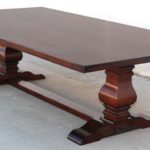 : trestle dining table 60